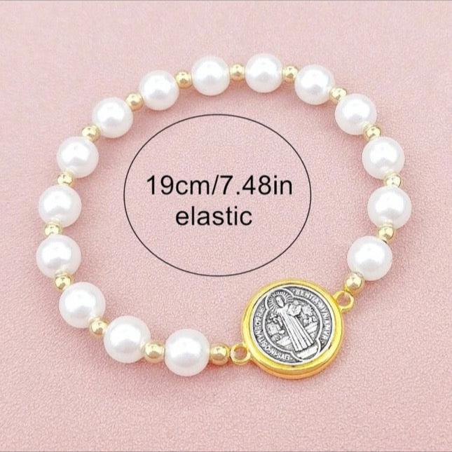 Brazalete De Perlas de San Benito
